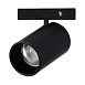 Магнитный трековый светильник Черный LED 1*5W 3000K 340Lm Ra>90 36° IP20 D35xH58 24V ST671.436.05 - фото