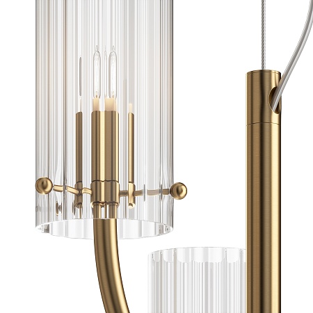 Подвесной светильник Maytoni Arco MOD223PL-03BS - фото