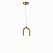 Подвес ST-Luce Латунь/Латунь, Белый LED 1*14W 3000K SL1579.303.01 - фото
