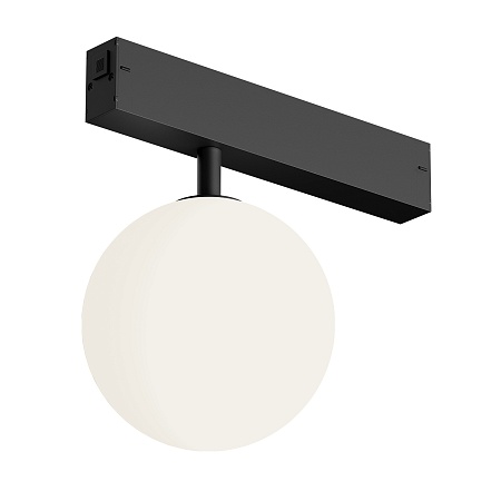 DK8051-BK Рассеивающий светильник SMART MOON 5W DIM 3000K-6000K, ?130мм, черный, акрил - фото