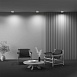 Потолочный светильник Technical Zon C032CL-12W4K-SQ-W - фото