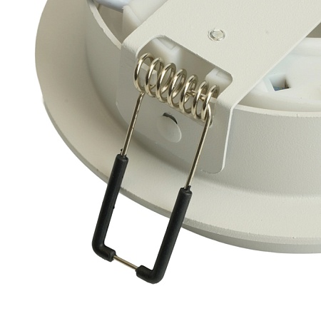 Светильник встраиваемый Feron DL507 потолочный GX53 белый + золото круг - фото