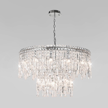 Подвесной светильник Eurosvet 60160 хром - фото