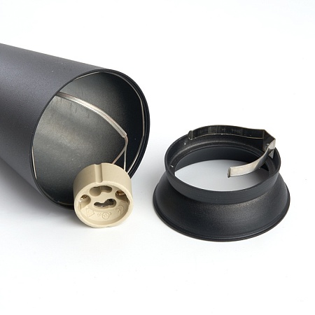 Светильник потолочный Feron ML185 Barrel BELL MR16 35W, 230V, GU10, чёрный - фото