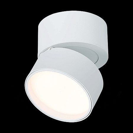 Светильник потолочный поворотный Белый LED 1*9W 3000K 720Lm Ra>90 120° IP20 D85xH87 170 ST651.532.09 - фото