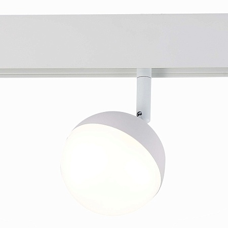 Магнитный трековый светильник белый LED 1*7W 4000K 520Lm Ra>80 120° IP20 L120xW90xH192 ST358.546.07 - фото