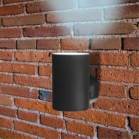 Фасадный светильник Arte Lamp ALCYONE A6109AL-1BK - фото