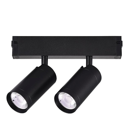 Св-к трек. SMART Черный LED 2*10W 2700K-6000K 1 440Lm Ra90 36° IP20 D50xH41 220V ST660.486.20 - фото