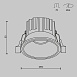 Встраиваемый светильник Technical Round DL058-7W2.7K-B - фото