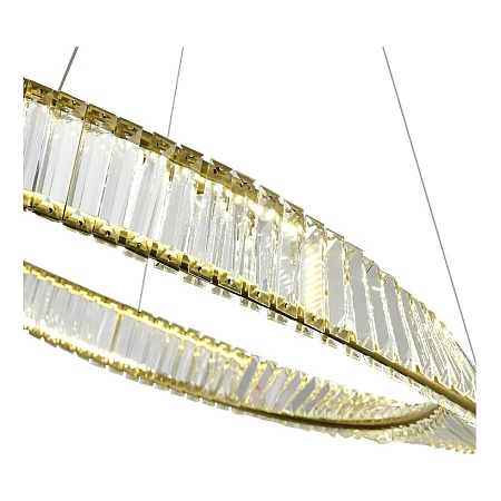 Светильник подвесной ST-Luce Латунь/Прозрачный LED 1*58W 4000K SL6204.321.01 - фото