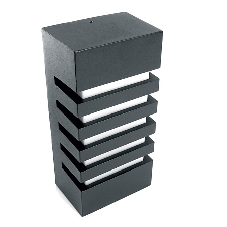 Светильник садово-парковый Feron DH0602,на стену, E27 230V, черный - фото