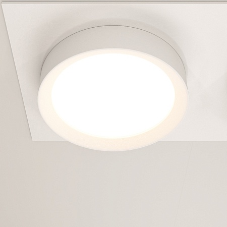 Встраиваемый светильник Technical Hoop DL086-02-GX53-SQ-W - фото