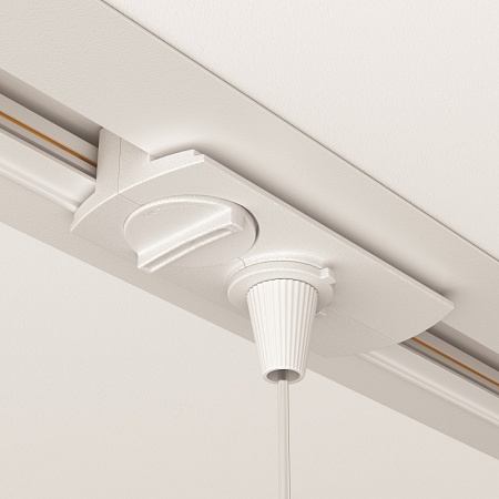 Коннектор для трека Unity белый - фото