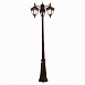 Светильник уличный наземный ST-Luce Кофейный/Кофейный, Прозрачный E27 3*60W SL083.705.03 - фото