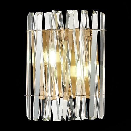 Бра ST-Luce Латунь/Прозрачный E14 2*40W SL1170.301.02 - фото