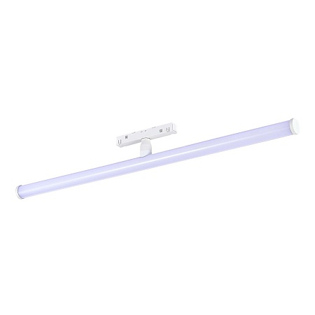 Магнитный трековый светильник Белый LED 1*10W 4000K 1 200Lm Ra>90 120° IP20 L604xW28xH8 ST803.546.10 - фото