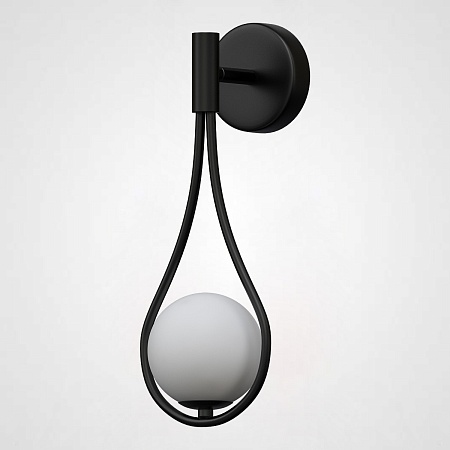 Настенное Бра Hoop Drop Wall Black Imperiumloft 213746-26 - фото