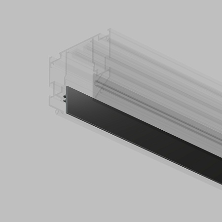 TR2028-BK Декоративная вставка для трека SMART ONE 3 метра, черная - фото