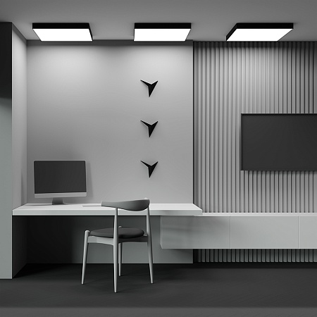 Потолочный светильник Technical Zon C032CL-90W4K-SQ-B - фото