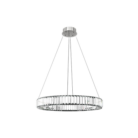 10135/600 Chrome Подвесной светильник LOFT IT Crystal ring - фото