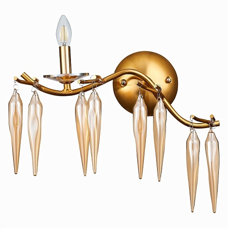 Бра ST-Luce Золотистый/Золотистый E14 1*40W SL1653.201.01 - фото