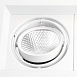 Светодиодный светильник Feron AL202 карданный 2x12W 4000K 35 градусов ,белый - фото