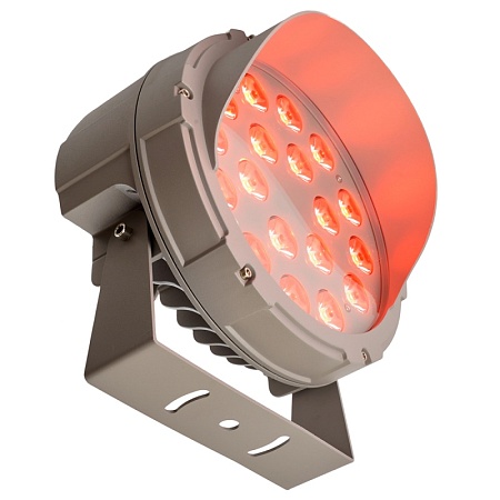 Светодиодный светильник ландшафтно-архитектурный Feron LL-702  85-265V 24W красный IP65 - фото