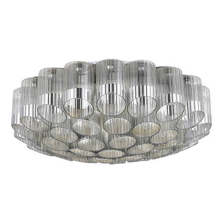 Светильник потолочный ST-Luce Никель/Никель, Прозрачный E14 19*60W SL1662.102.19 - фото