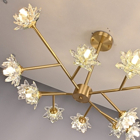 Люстра Lotos Two D90 Imperiumloft 203940-26 - фото