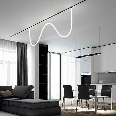 Трековый светодиодный светильник Full light 65 Вт 4200K Slim Magnetic 85027/01 65W 4200K - фото