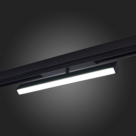Св-к трек. SMART Черный LED 1*18W 2700K-6000K 1 620Lm Ra>90 120° IP20 L410xW25xH105 220 ST378.406.18 - фото