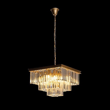 10019/500S Подвесная люстра LOFT IT Prism Clear - фото