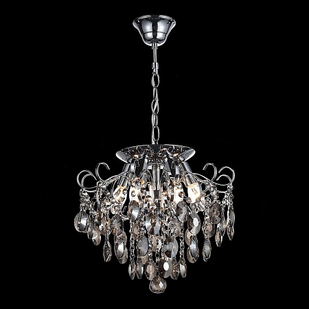 Люстра подвесная ST-Luce Темный хром/Тонированный черный E14 6*40W SL846.102.06 - фото