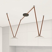 Трековый светильник Denkirs DK55SET03-03-BR