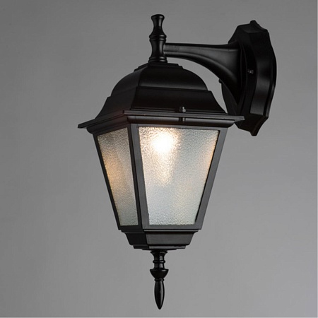 Уличный настенный светильник ARTE LAMP A1012AL-1BK - фото