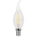 Лампа светодиодная Feron LB-74 Свеча на ветру E14 9W 230V 2700K - фото