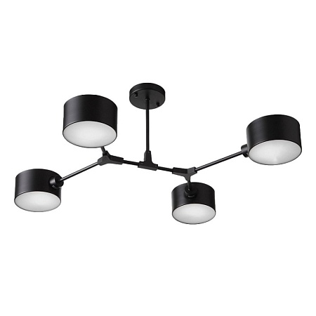 Светильник потолочный Черный/Черный E14 4*60W SLE183402-04 - фото