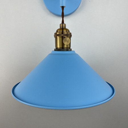 Бра С Подвесным Плафоном Braid Wall Blue Imperiumloft 181876-26 - фото