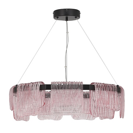 Светильник подвесной ST-Luce черный/розовый LED 1*54W 3000K SL6021.403.54 - фото