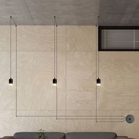 Подвесной Светильник Via Wireflow Polyhedral 0363 Freeform Suspension Lamp Imperiumloft 85257-22 - фото