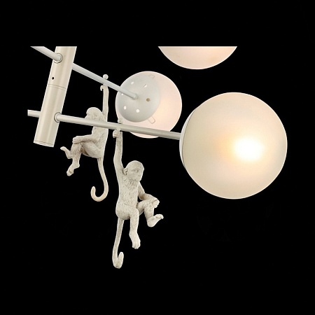 Светильник потолочный Белый/Белый E14 6*60W SLE115103-06 - фото