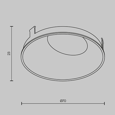 Комплектующие для светильника Technical Ring057-10-GF - фото