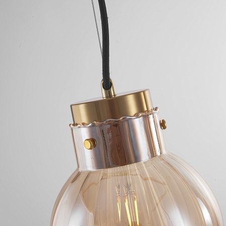 Подвесной Светильник Heathfield Lighting - Medina Pendant Brown Imperiumloft 248524-22 - фото