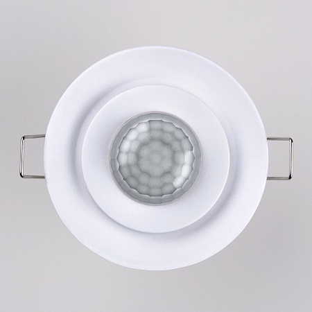 Инфракрасный датчик движения 8м 1200W 360° IP20 SNS-M-12 белый Elektrostandard - фото