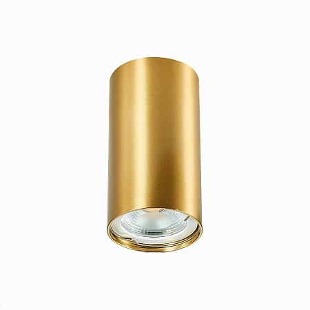 Светильник потолочный Золотистый GU10 1*50W IP20 D54xH100 220V Без ламп ST110.207.01 - фото