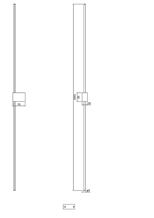 Настенный светильник (бра) Technical Pars C071WL-L12GB3K - фото
