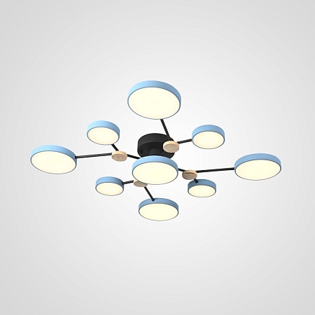 Потолочная Люстра Gamma D98 Blue Imperiumloft 223775-23 - фото