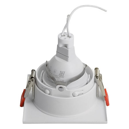 Светильник встраиваемый Feron DL3112 потолочный MR16 G5.3 белый - фото