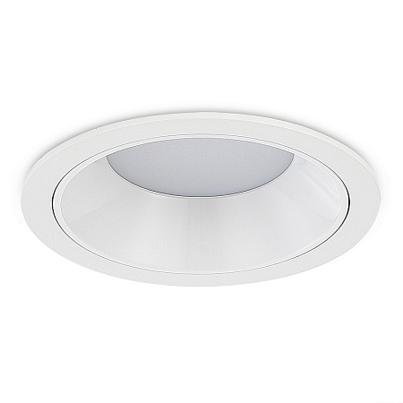 Св-к встр. Белый LED 1*7W 4000K 630Lm Ra80 120° IP20 D85xH45 100-240V ST755.548.07 - фото