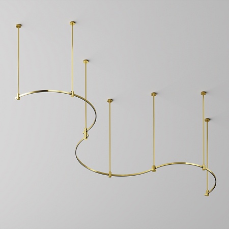 Шинопровод полукруг 650 мм Technical TRX154-SR-D650-BS - фото